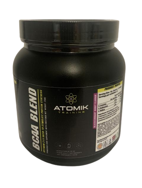 Atomik Training BCAA Blend Blackcurrant flavour